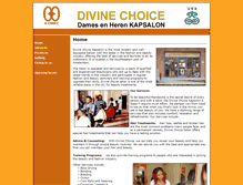 Tablet Screenshot of divine-choice.com